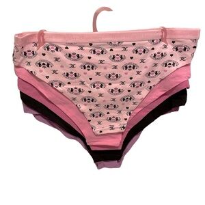 Juicy Couture 5 Pack Bikini Panties Women’s size Large Brand New